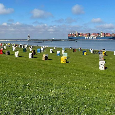 Urlaub Mit Seesicht Haus Nautic Whg. 201 Cuxhaven Kültér fotó